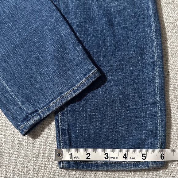 7 FOR ALL MANKIND Josefina Skinny Boyfriend Jeans Distressed Cottagecore Wmn 24 - Picture 15 of 16